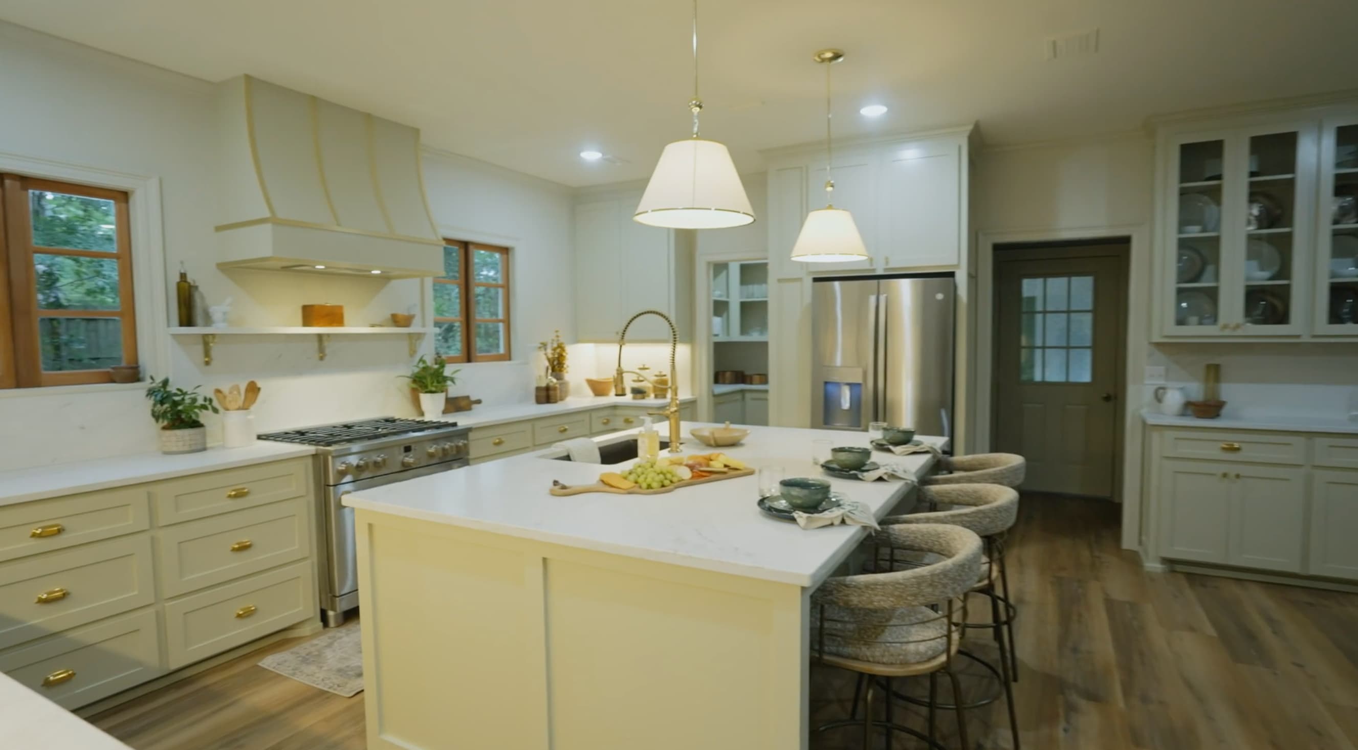 Kitchen renovation with modern finishes